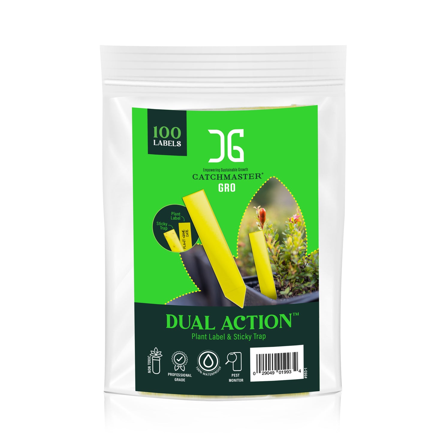 Dual Action Plant Label