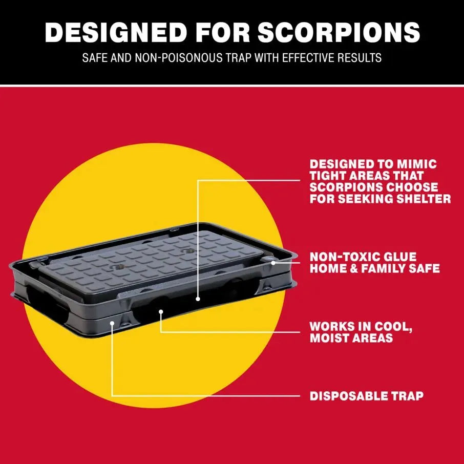 CatchmasterGRO Scorpion Home Pest Control Glue Trays