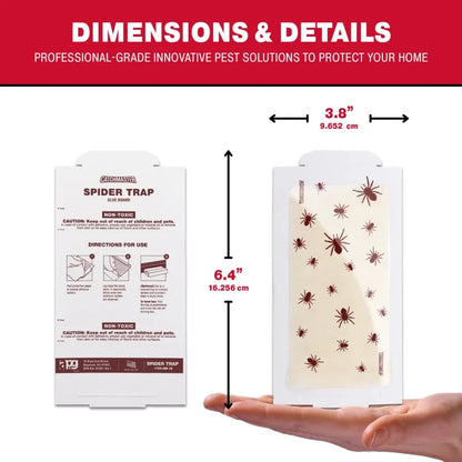 CatchmasterGRO Spider Patterned Glue Board Traps